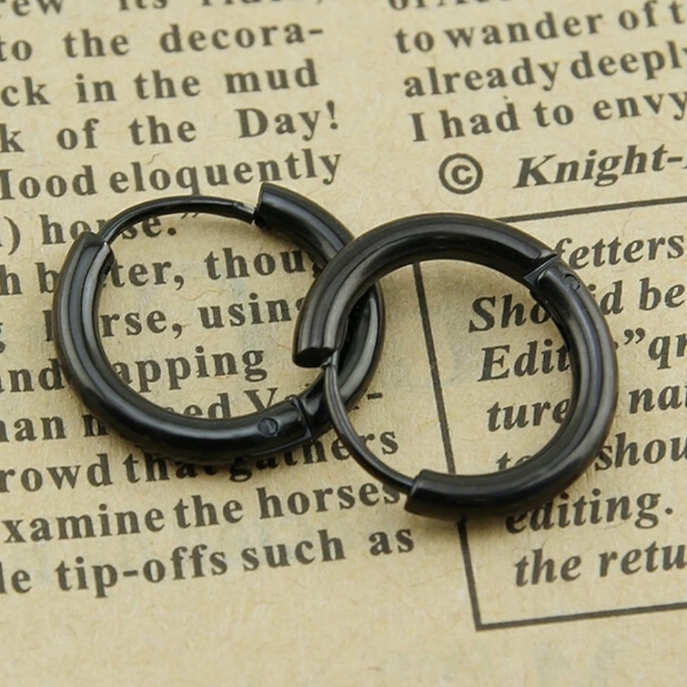 10mm Huggie Hoop Earrings